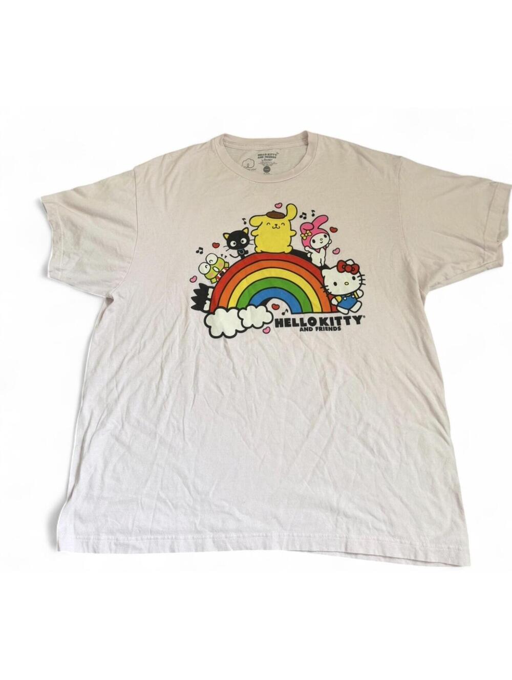 Women’s pink hello kitty and friends t-shirt size XL